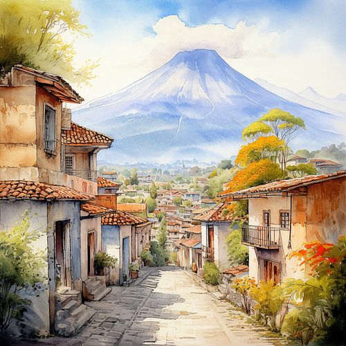 Guatemala Schilderij
