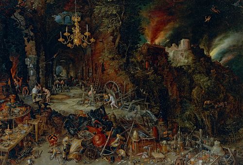 Allegorie van de brand, Jan Brueghel de Oudere, Jan Brueghel de Oude