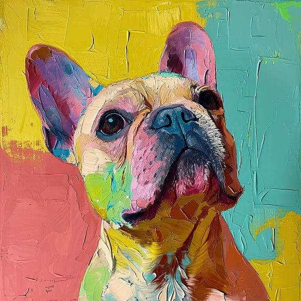 Bouledogue par Art Merveilleux