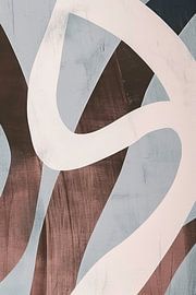 Eenvoudig abstract interieur van Modern Collection