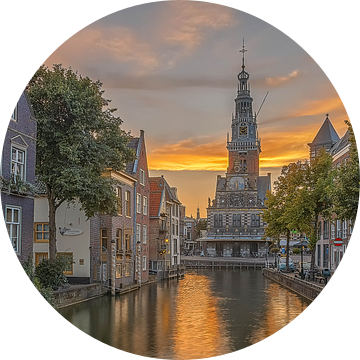 Zijdam en de Waag, Alkmaar van Sjoerd Veltman