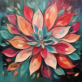 Sierlijke bloem van TheXclusive Art