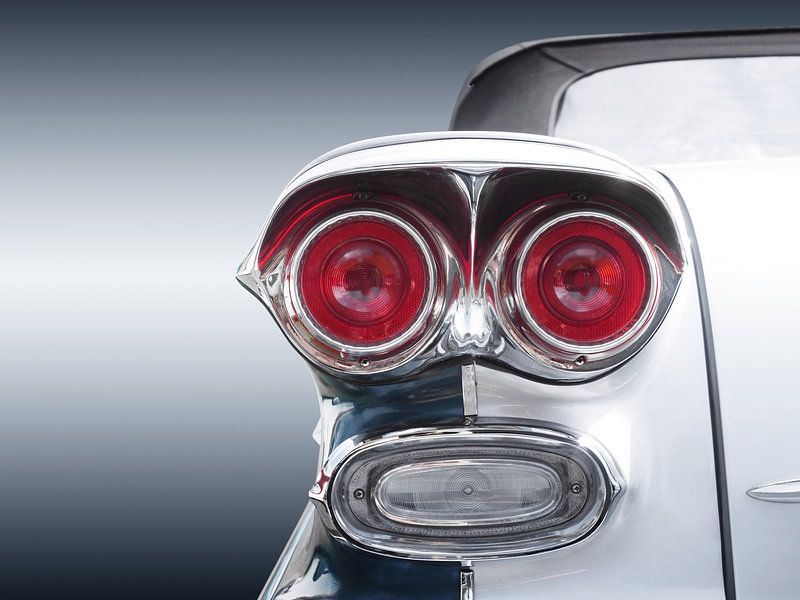 American classic car Bonneville 1958 Convertible by Beate Gube