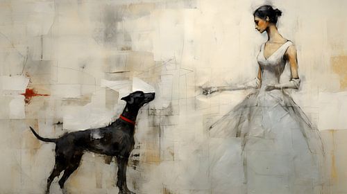 Lady with dog