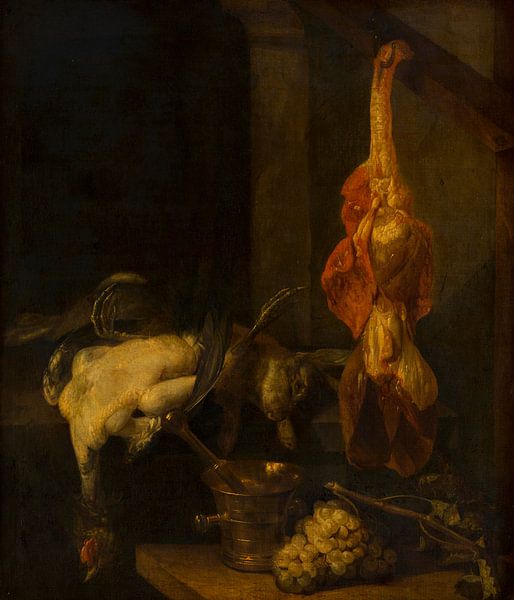 Stilleven met wild en gevogelte, Abraham van Beyeren van Meesterlijcke Meesters
