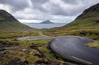 Kurve auf den Färöer-Inseln von Robinotof Miniaturansicht