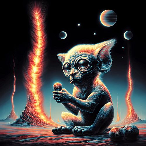 De kogelbeschermer van Helion-9