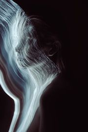 Fluid Silence | Lightpainting Model | Light painting by Bob Mans