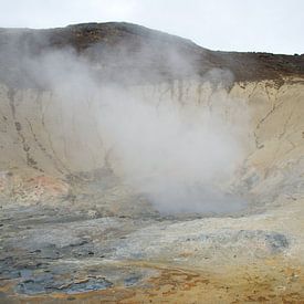 Geothermal steam van Victor Van Rooij