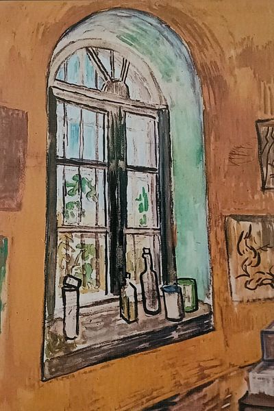 Window Workroom Vincent van Gogh by EsclusiV Art