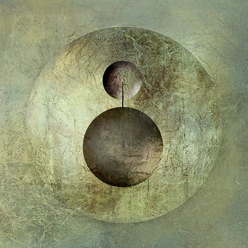 Modern Abstract. Minimalisme met Cirkels. 6