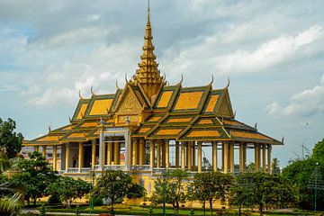 Tempel des Königspalastes in Phnom Penh von Jan Fritz