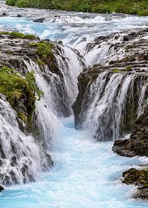 Bruarfoss-Wasserfall in Island