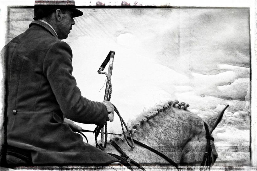 Rider in the storm par Wybrich Warns