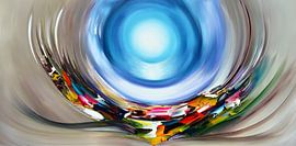 Blaues Licht von Gena Theheartofart