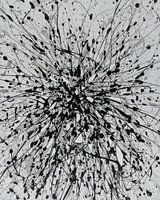 Monochrome - Inspiration Jackson Pollock