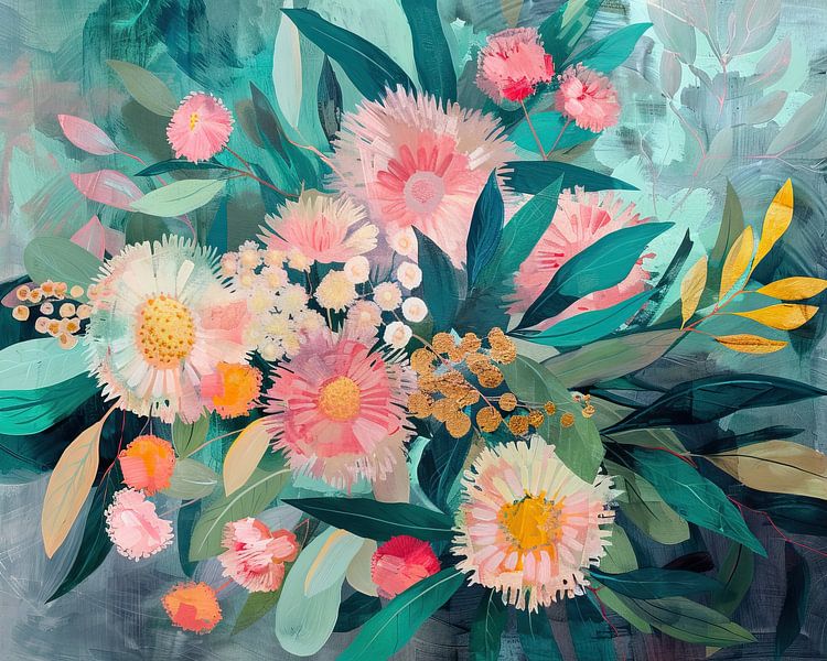 Plantes et feuilles par Art Merveilleux