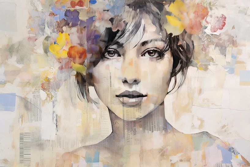 Everly | Peinture de portrait par La collection ARTEO