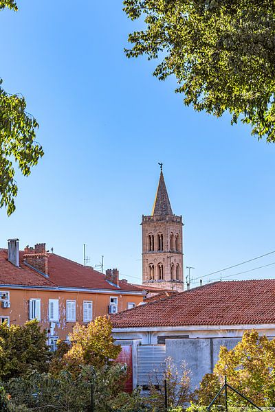 Kroatië : Stadsgezicht van Zadar van Photoart-Naegele
