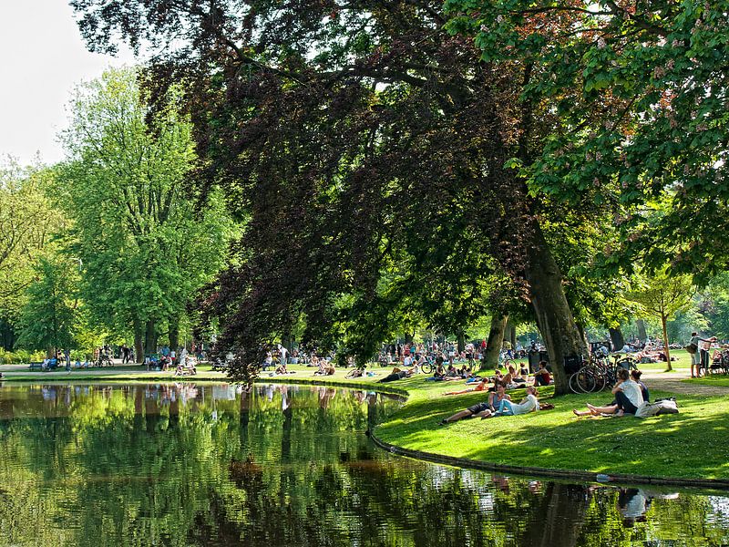 Vondelpark Amsterdam van Tom Elst