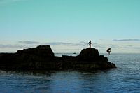 Sauter dans la mer écossaise
