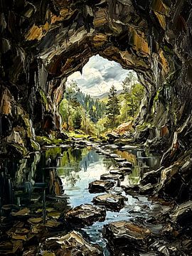 Échos sous la pierre sur Dedy Ajad Setiawan