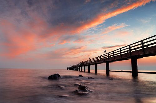 Pier Kühlungsborn in the morning