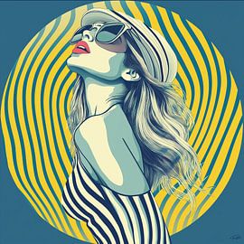 Summer Stripes - Retro Elegance