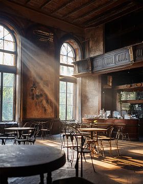 Lost Places koffiebar met twee verdiepingen van Mustafa Kurnaz