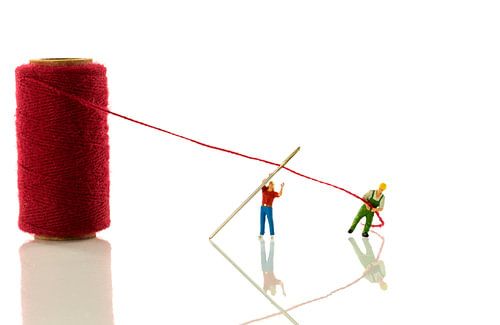 through the eye of the needle