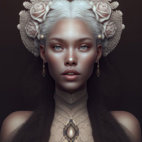 Portret "Queen of the earth"