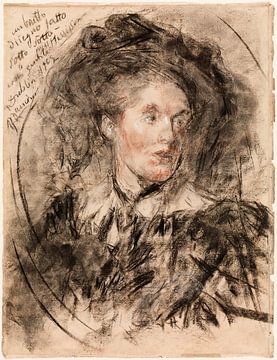 Antonio Mancini - Sarah Cecilia Harrison (1836-1941), Künstlerin von Peter Balan