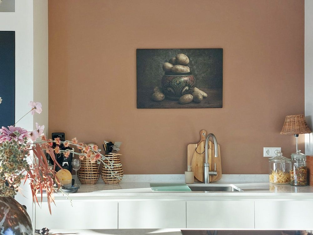 Kartoffeln Stillleben van Gogh  von Elly van Veen 