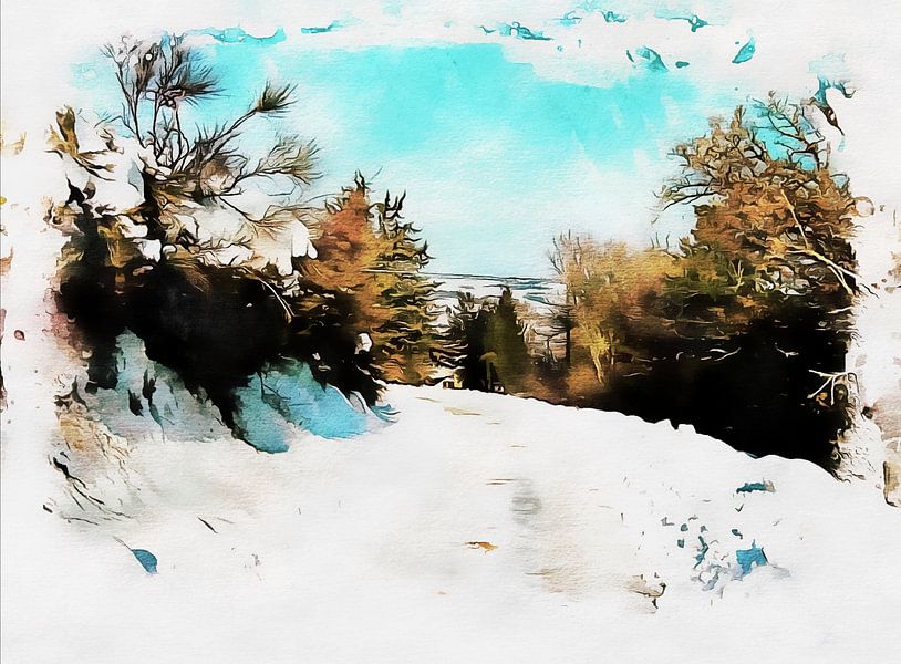 Italienisches Winterwunderland von Dorothy Berry-Lound