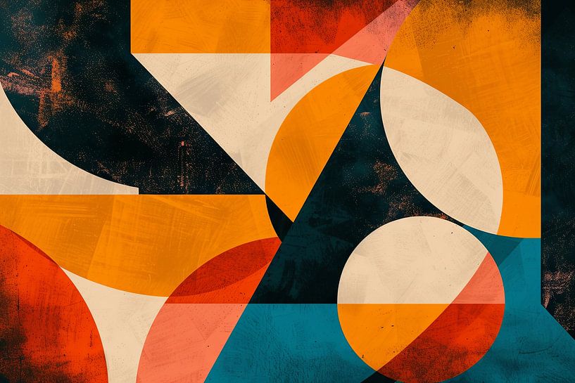 Geometrische Komposition von Poster Art Shop