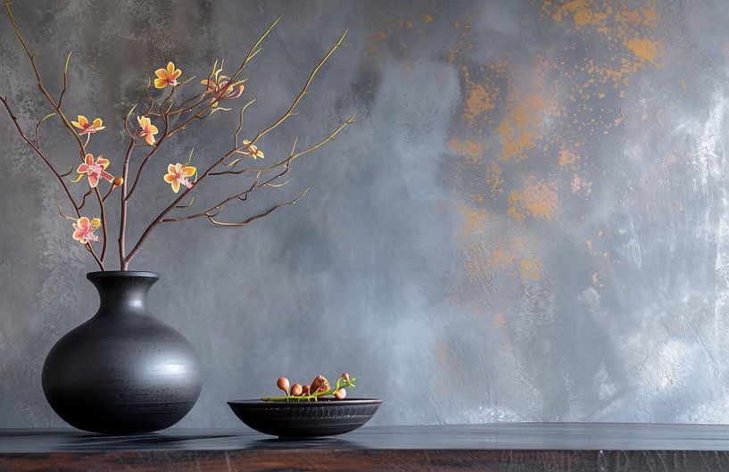 Esthetisch stilleven van fernlichtsicht