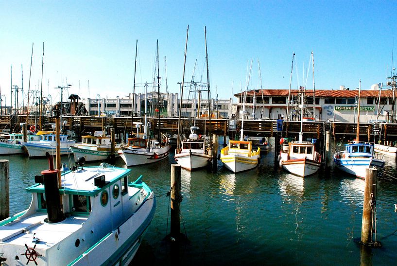 Bateaux, San Francisco, Californie by Samantha Phung