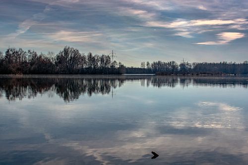 DE - Baden-Württemberg : Uitzicht op het meer
