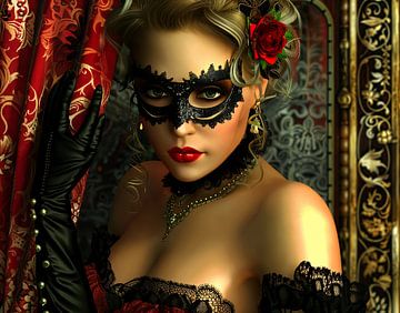 illustratie van vrouwen in de spotlights