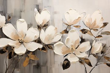 Magnolia bloemen van Imagine