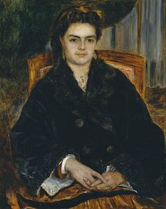 Madame Édouard Bernier (Marie-Octavie-Stéphanie Laurens, 1838-1920), Auguste Renoir