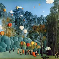 Het luchtbalonnen festival