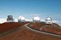 Mauna Kea telescopen , Big Island, Hawaii,USA van Frank Fichtmüller thumbnail