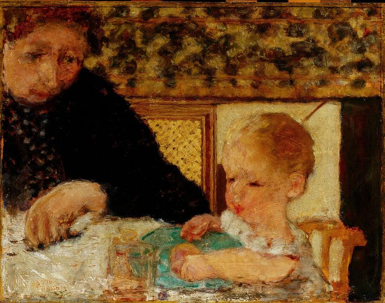 Großmutter mit einem Kind, Pierre Bonnard, 1894 von Atelier Liesjes