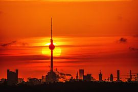 Afrikanische Sonne in Berlin von Salke Hartung