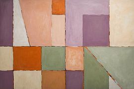 Dessin géométrique abstrait sur Art & Soul Creations