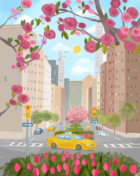 Nyc Park Avenue von Petra Lizde