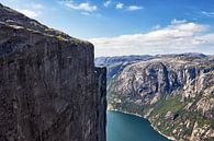 Lysefjord in Noorwegen van Christian Buhtz thumbnail