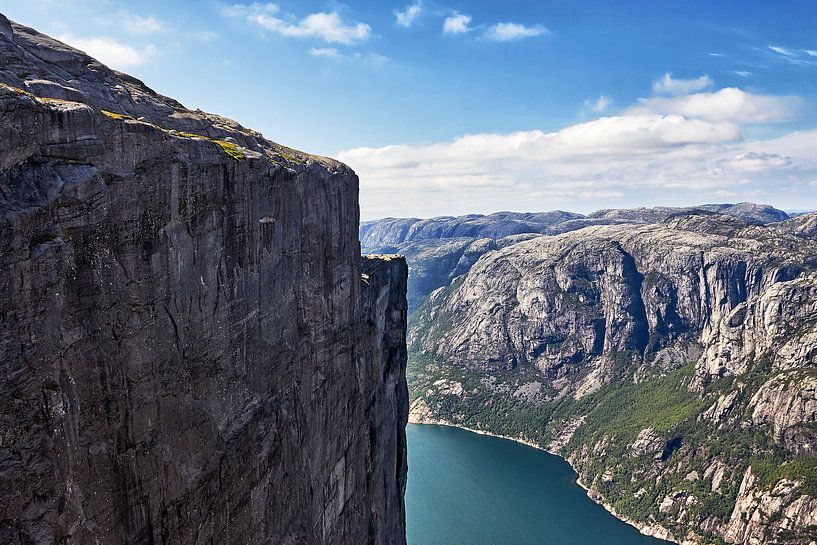Lysefjord in Noorwegen van Christian Buhtz