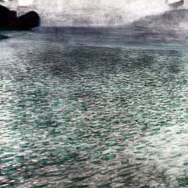 Winter sea by Mad Dog Art